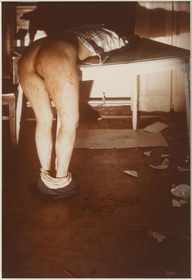 Untitled (Rape Scene) 1973 by Ana Mendieta 1948-1985